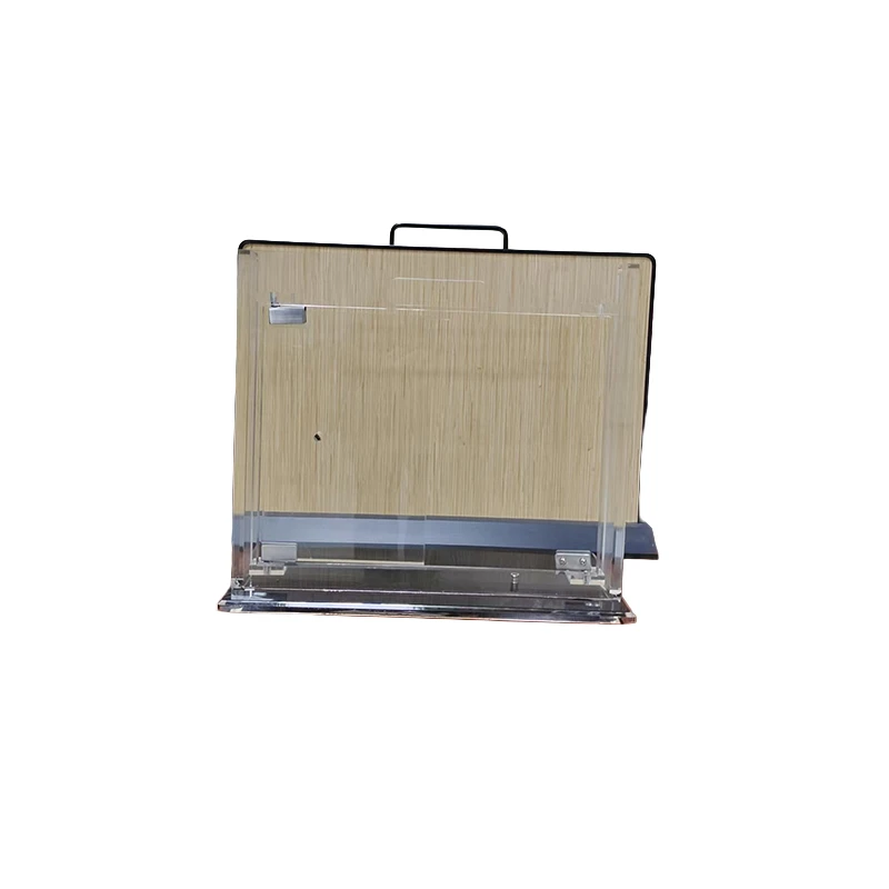 Transparent Acrylic Door Lock Display Stand